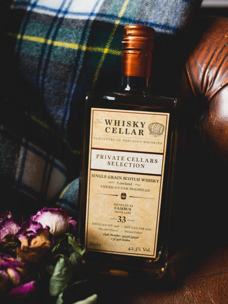 The Whisky Cellar Cambus Single Grain scotch