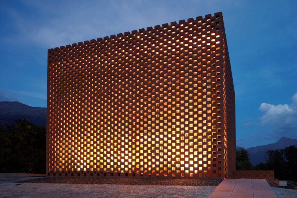 Puni distillery at night