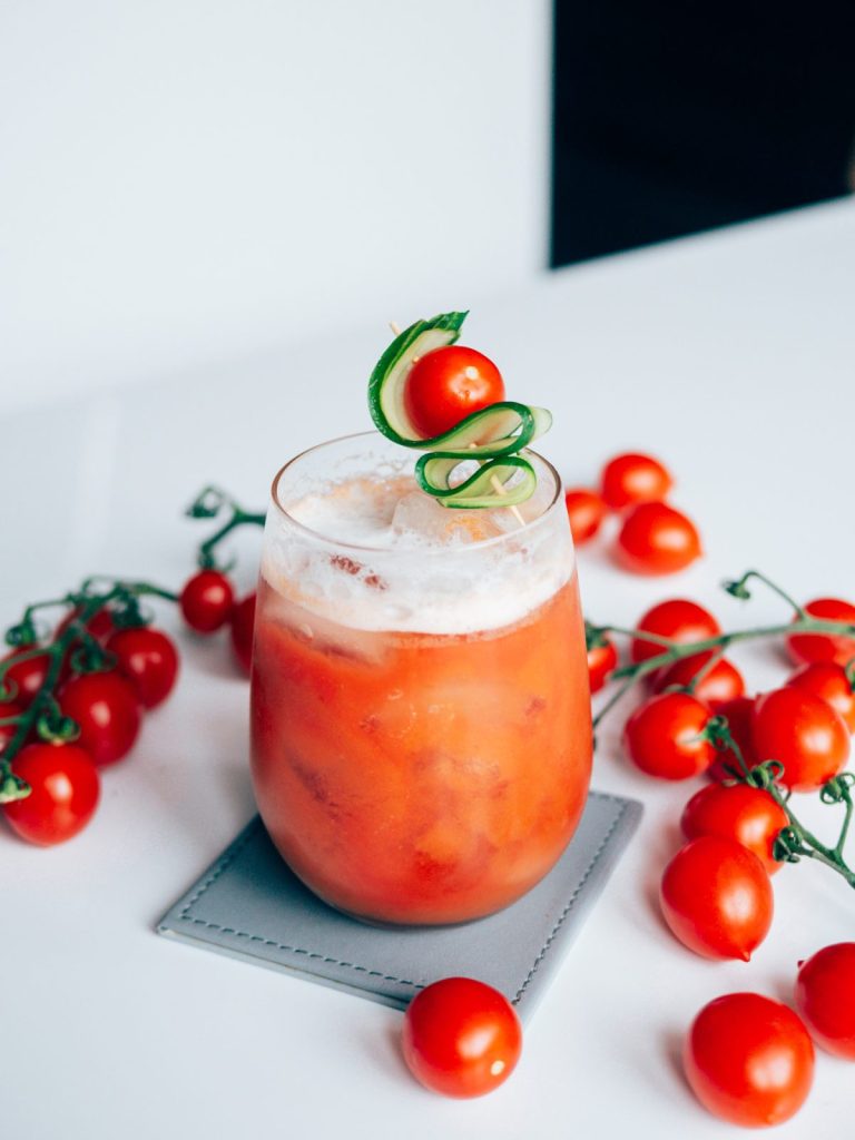 Bloody Mary with lager