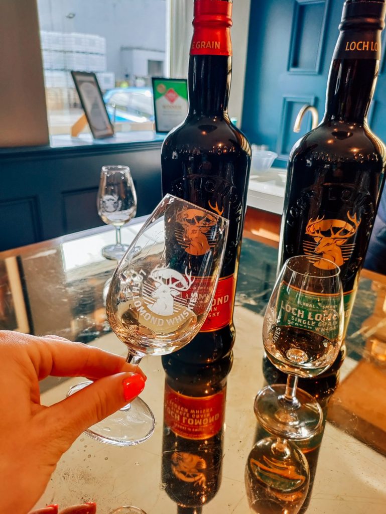 Loch Lomond single grain scotch whisky