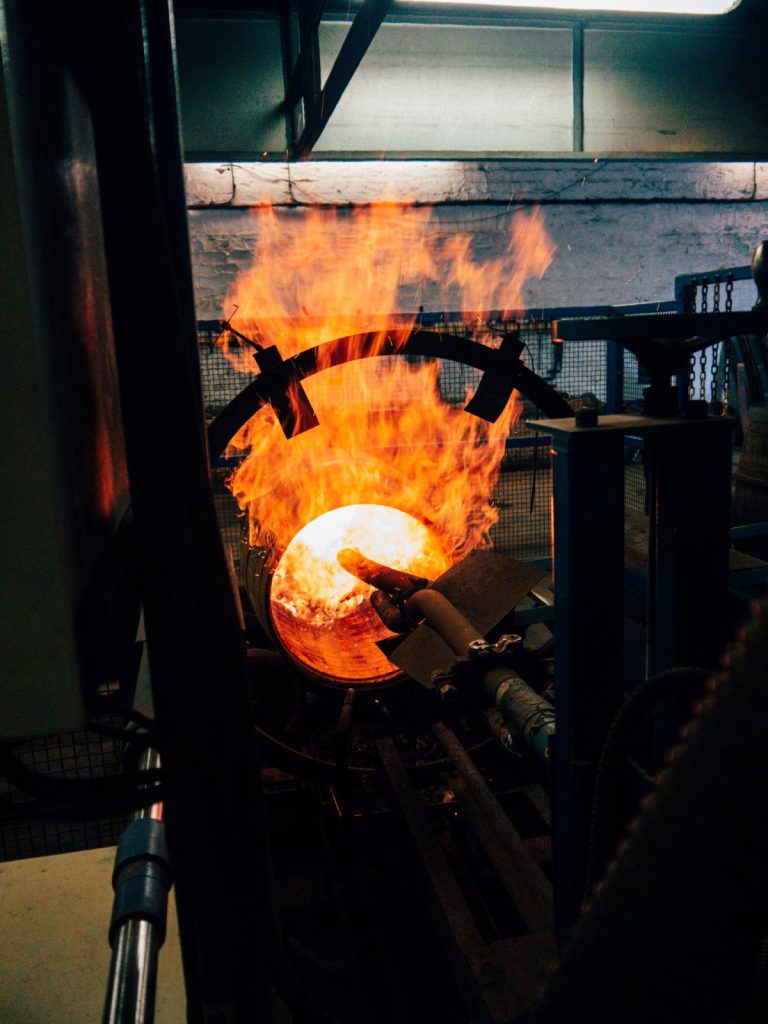 Cooperage flames