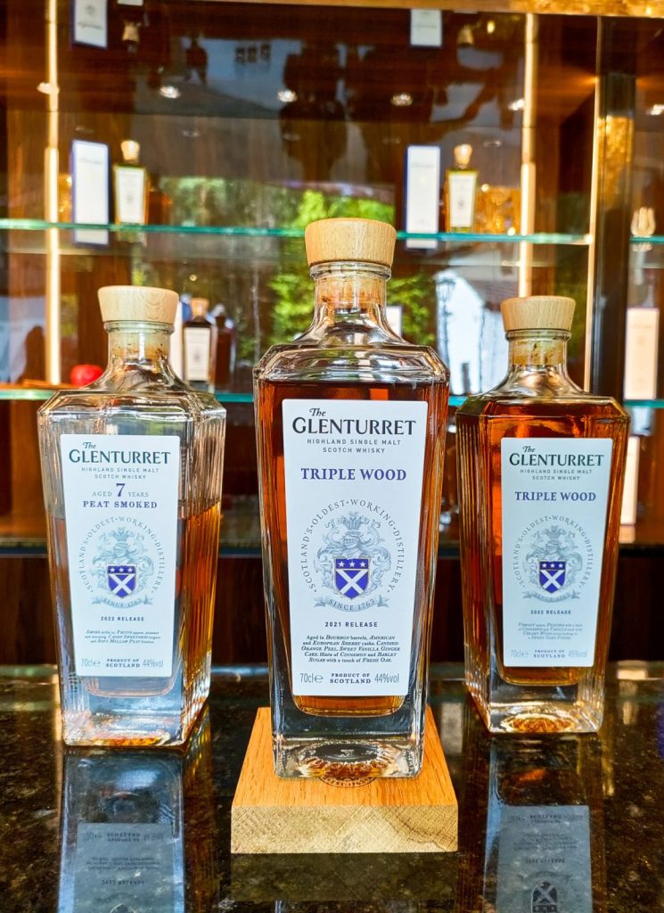 Triple wood whisky