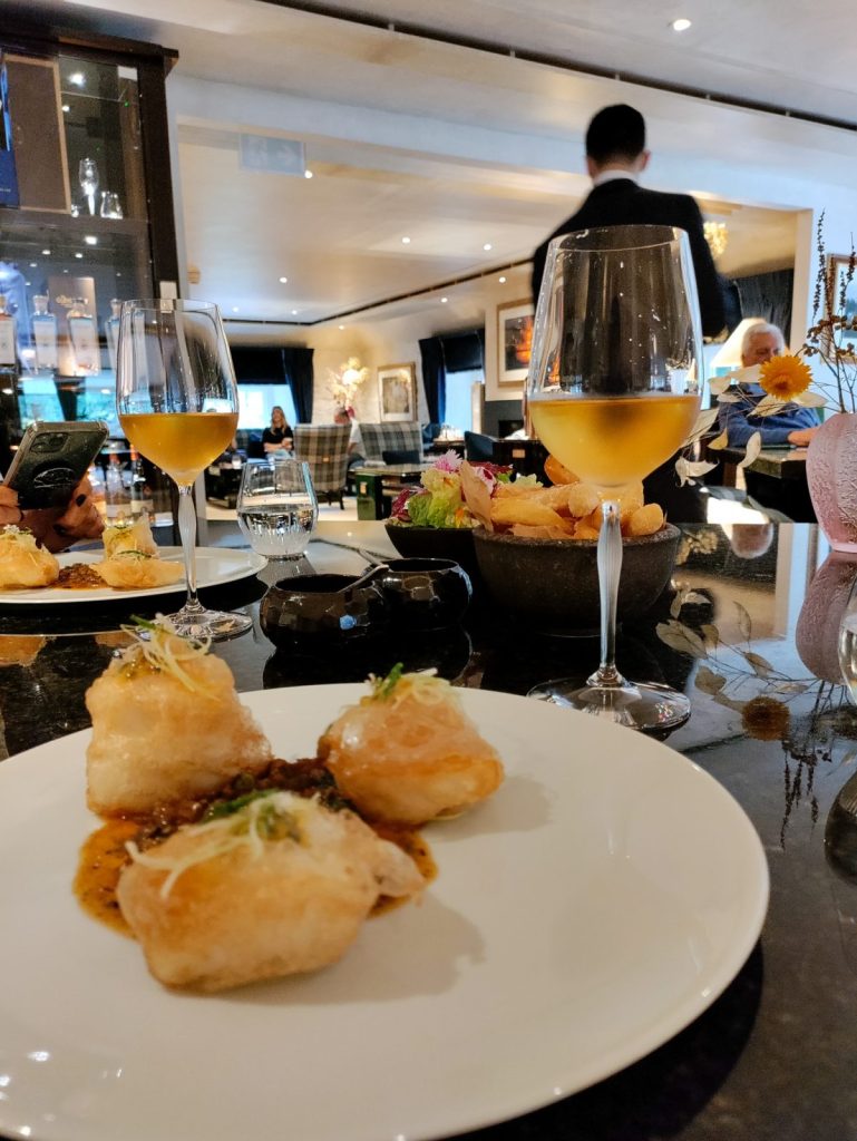 Lunch at Lalique restaurant