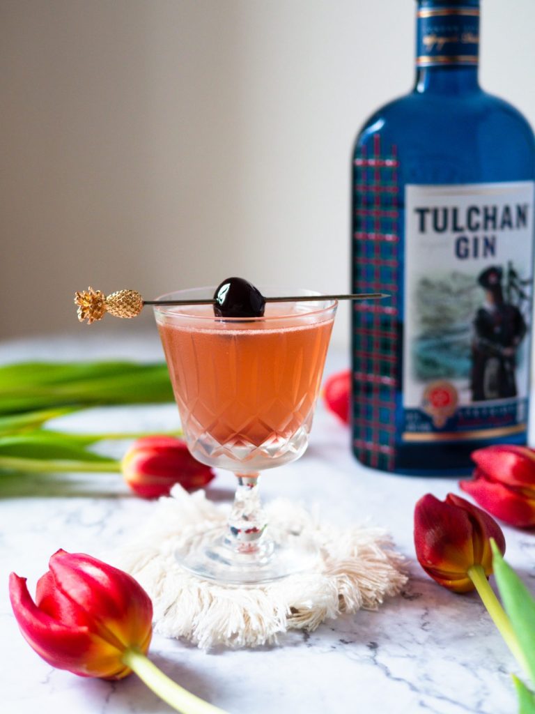 Tulchan gin cocktail