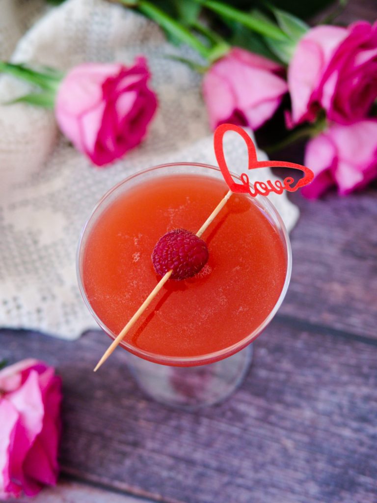Raspberry cocktail