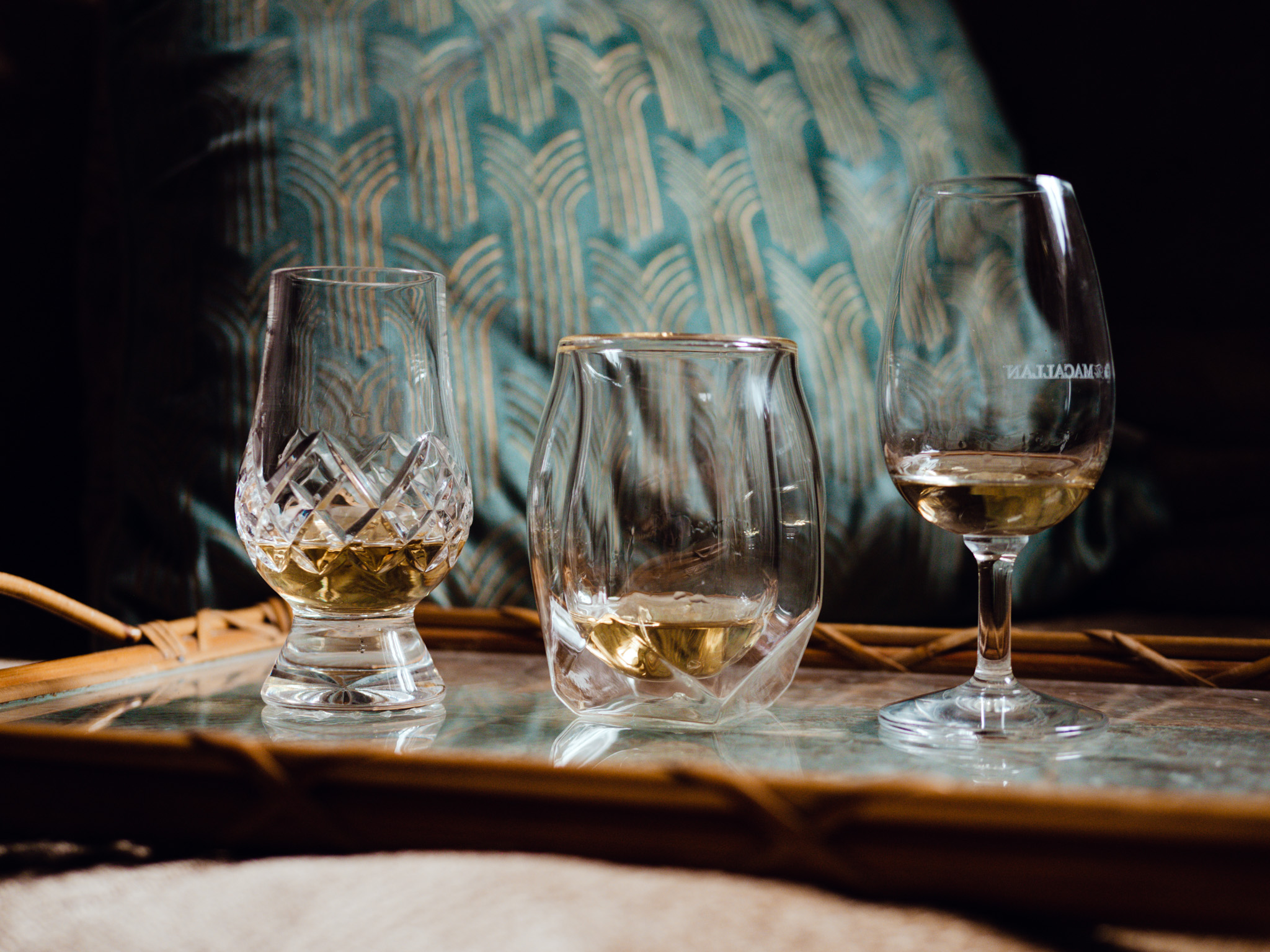 Brumate Nos'r, Glencairn, Norlan Whisky Glass Comparison 