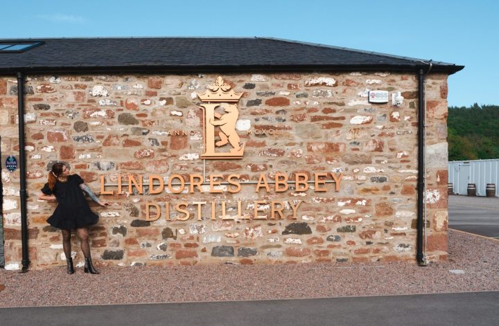 Inka Larissa at Lindores Abbey distillery