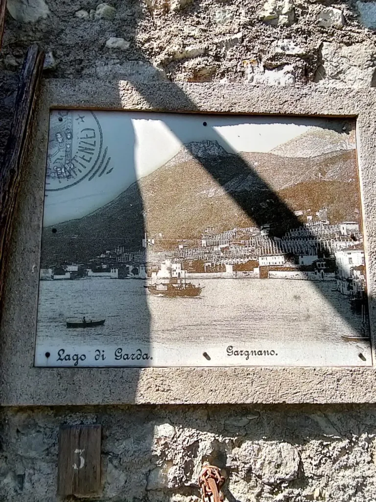 old photo of Lake Garda