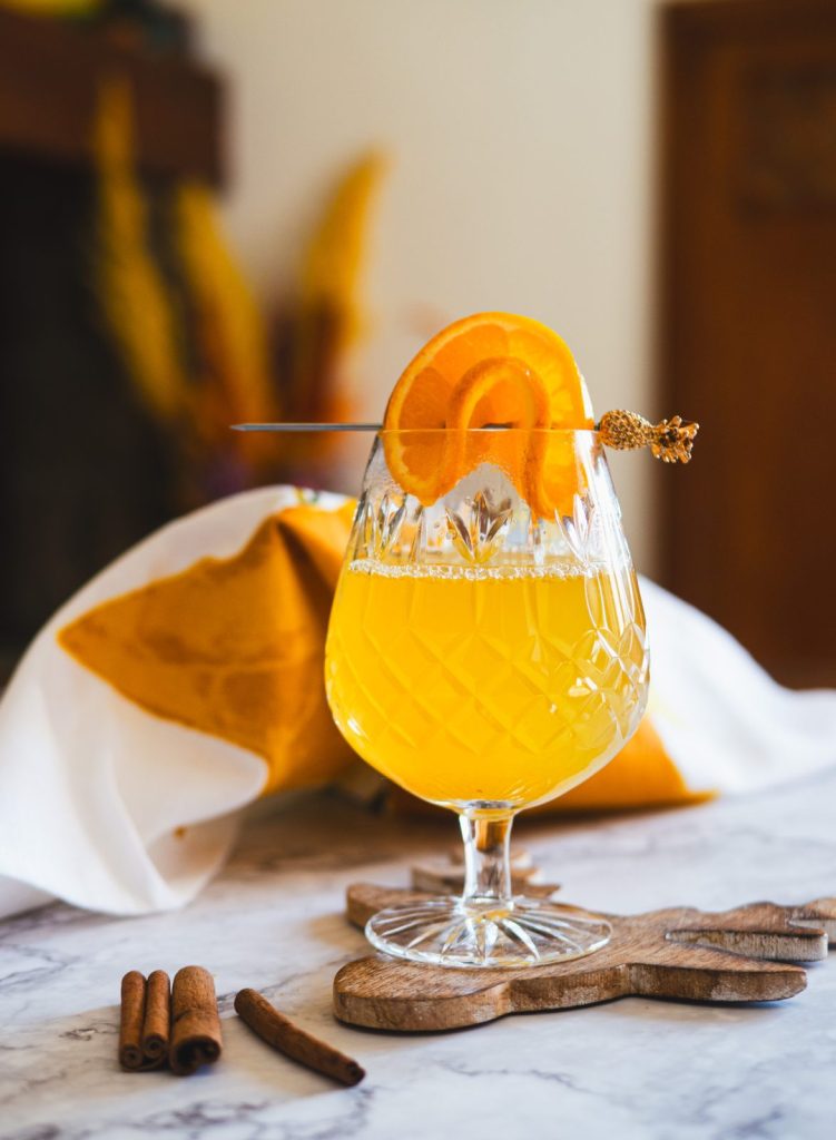 Calvados hot toddy