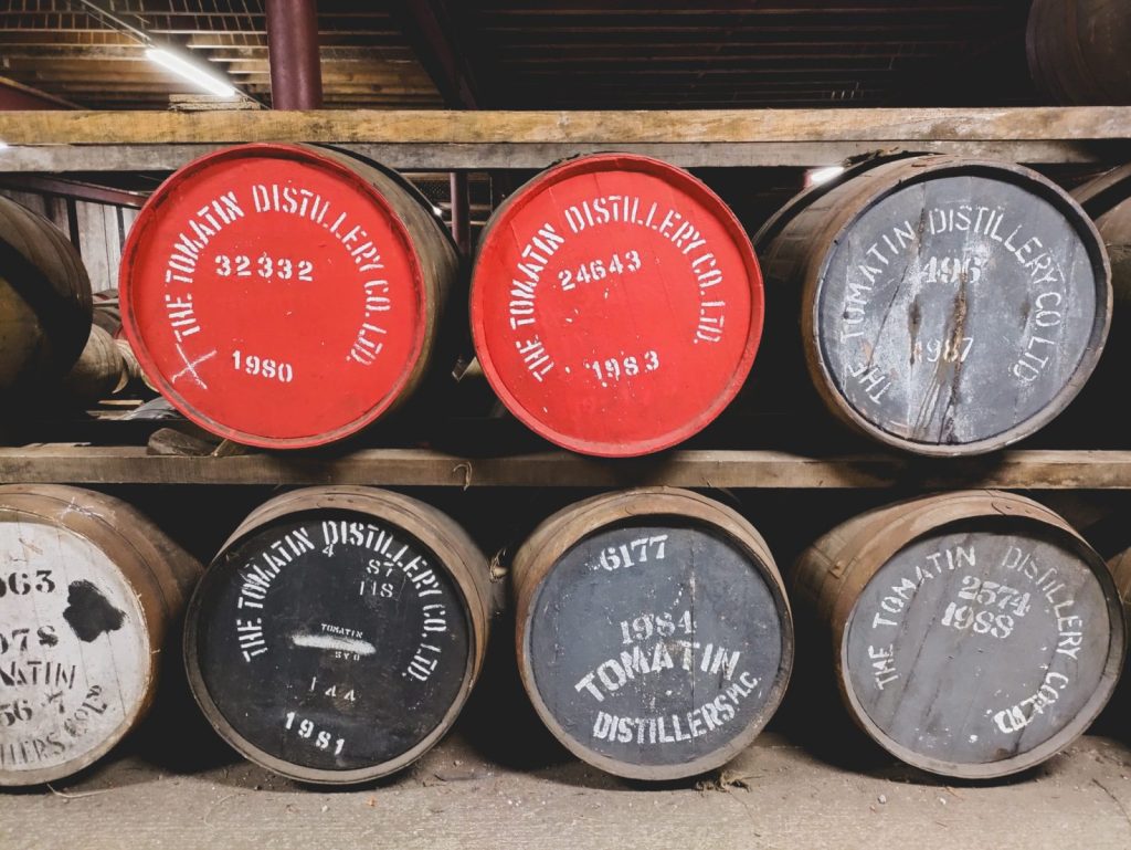 tomatin distillery casks