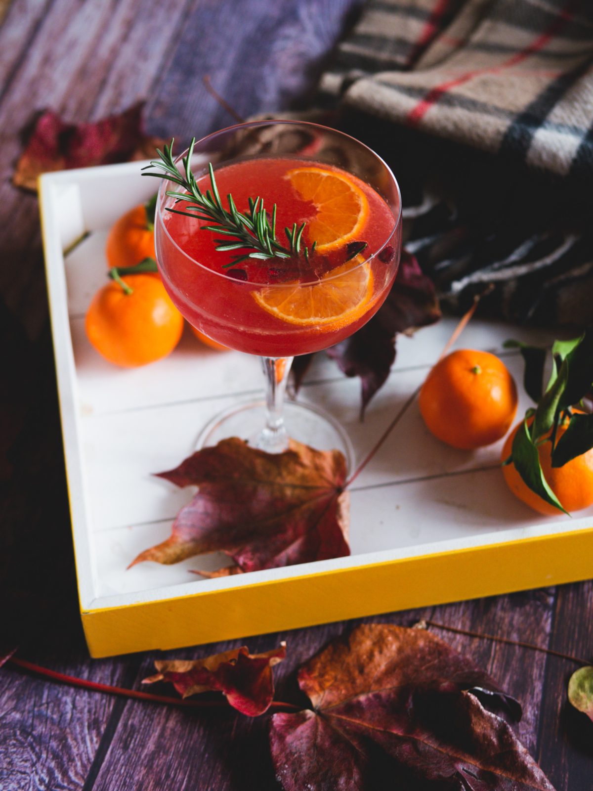 festive gin fizz