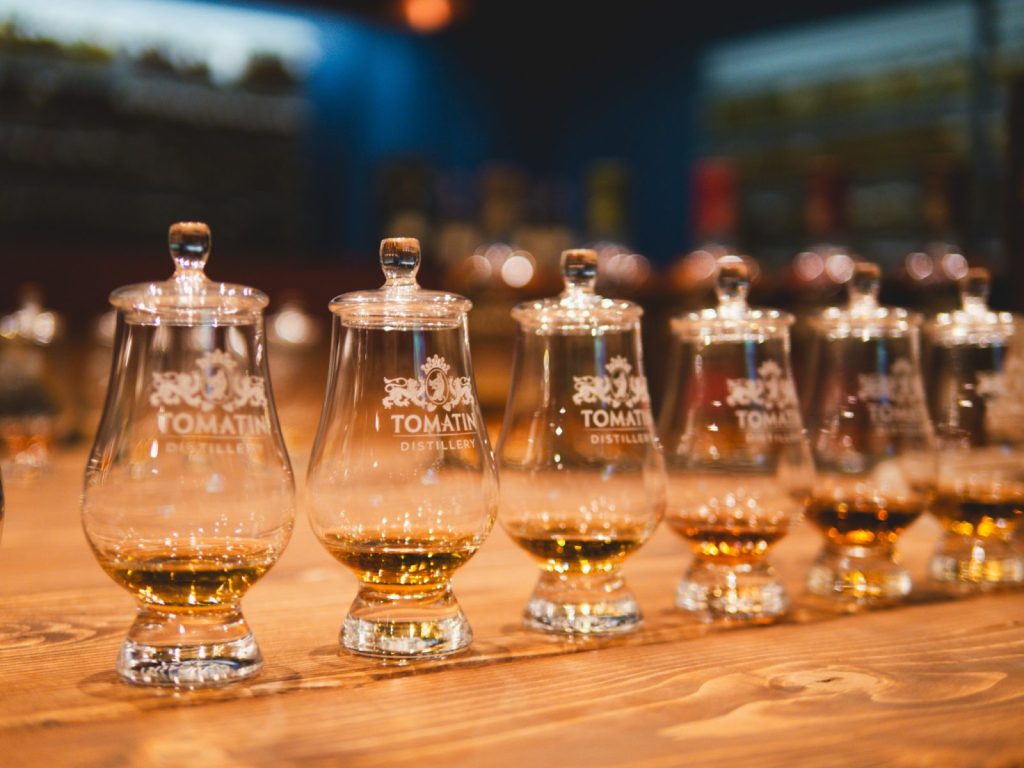 tomatin whisky tasting