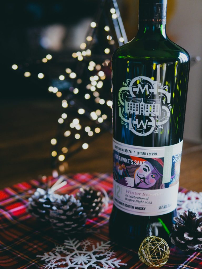 smws whisky bottle