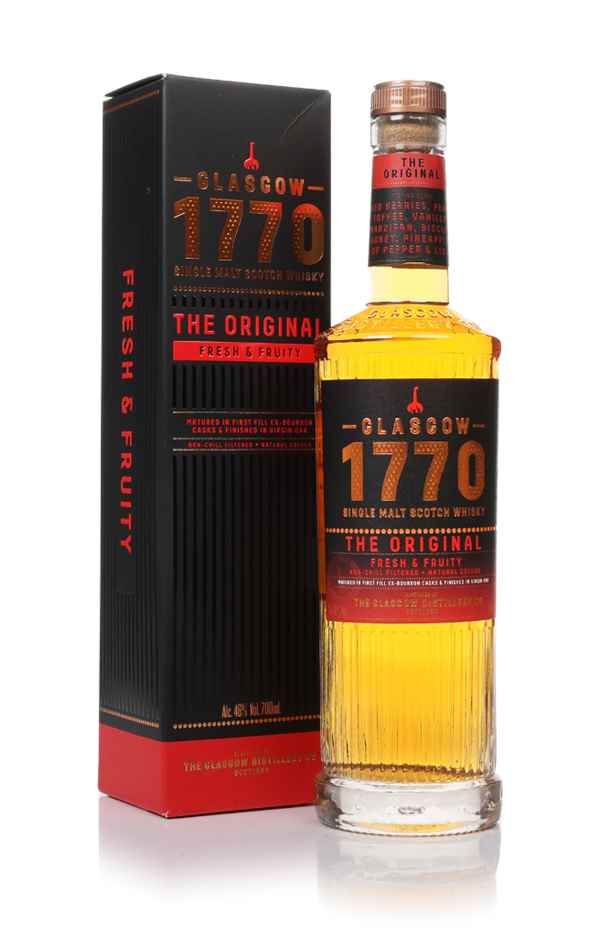 Glasgow 1770 single malt scotch