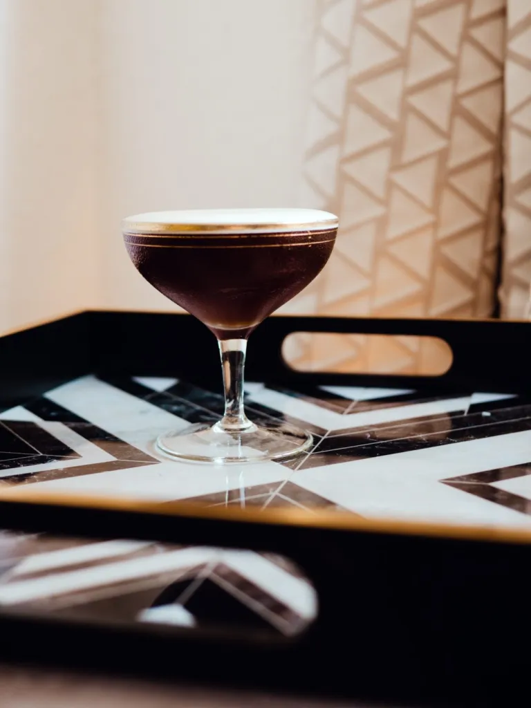 Mint chocolate espresso martini