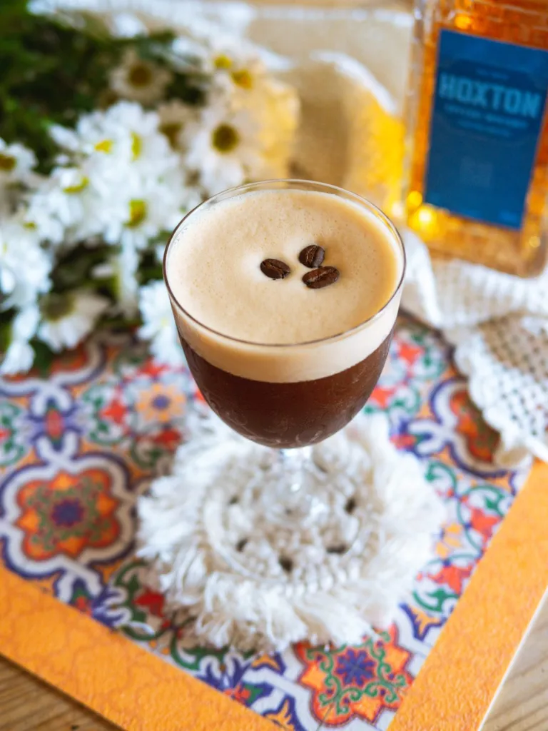 Spiced whisky espresso martini