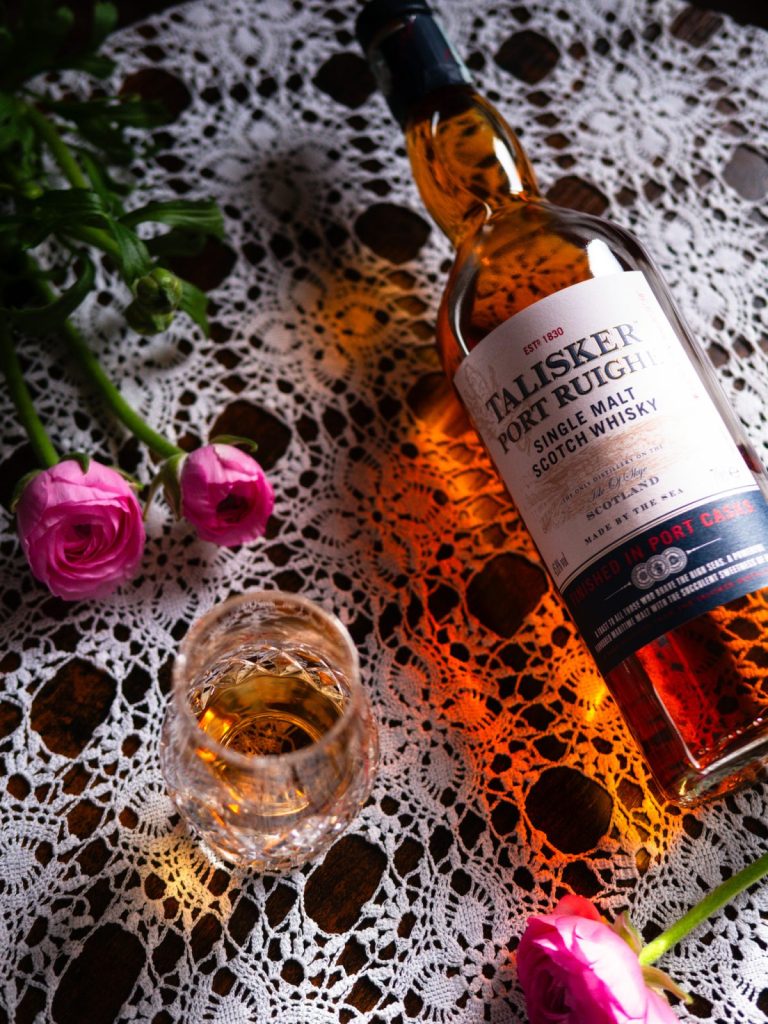 talisker port ruighe bottle