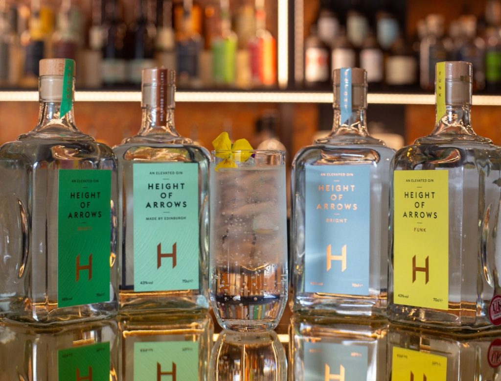 Height of Arrows gin range