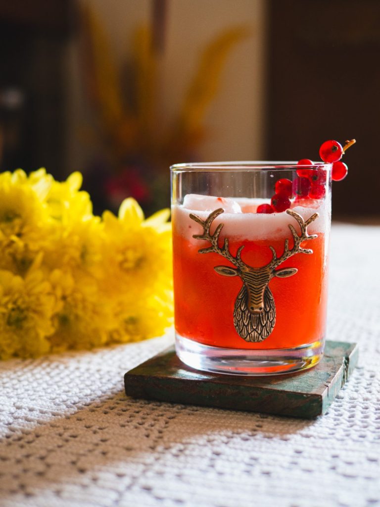 Summer tequila sour