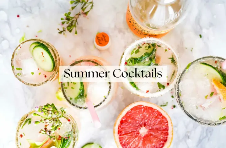 Summer cocktail recipes