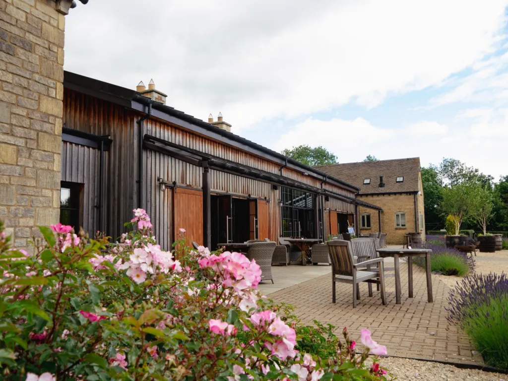 outside the distillery