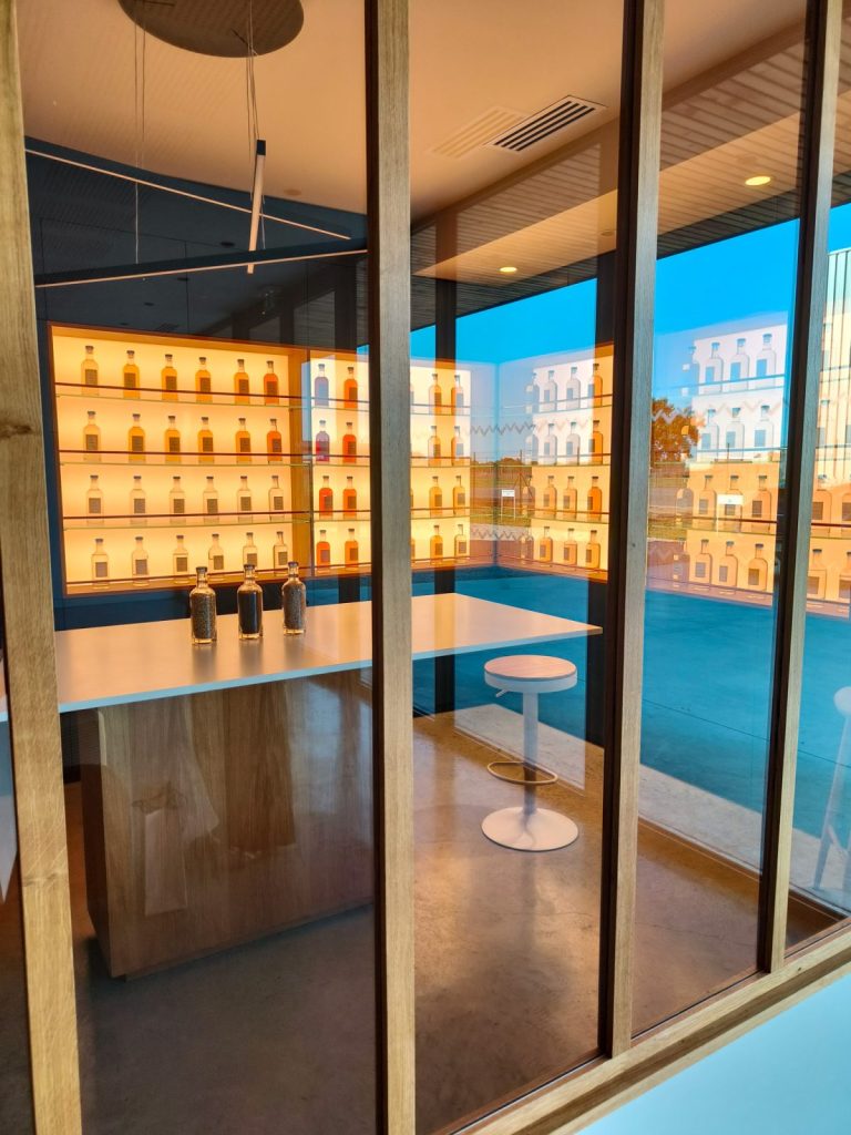 Whisky tasting room
