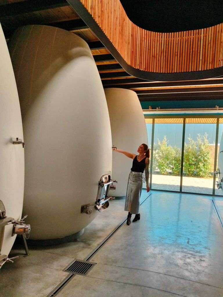 Inka Larissa at Maison Lineti French whisky distillery