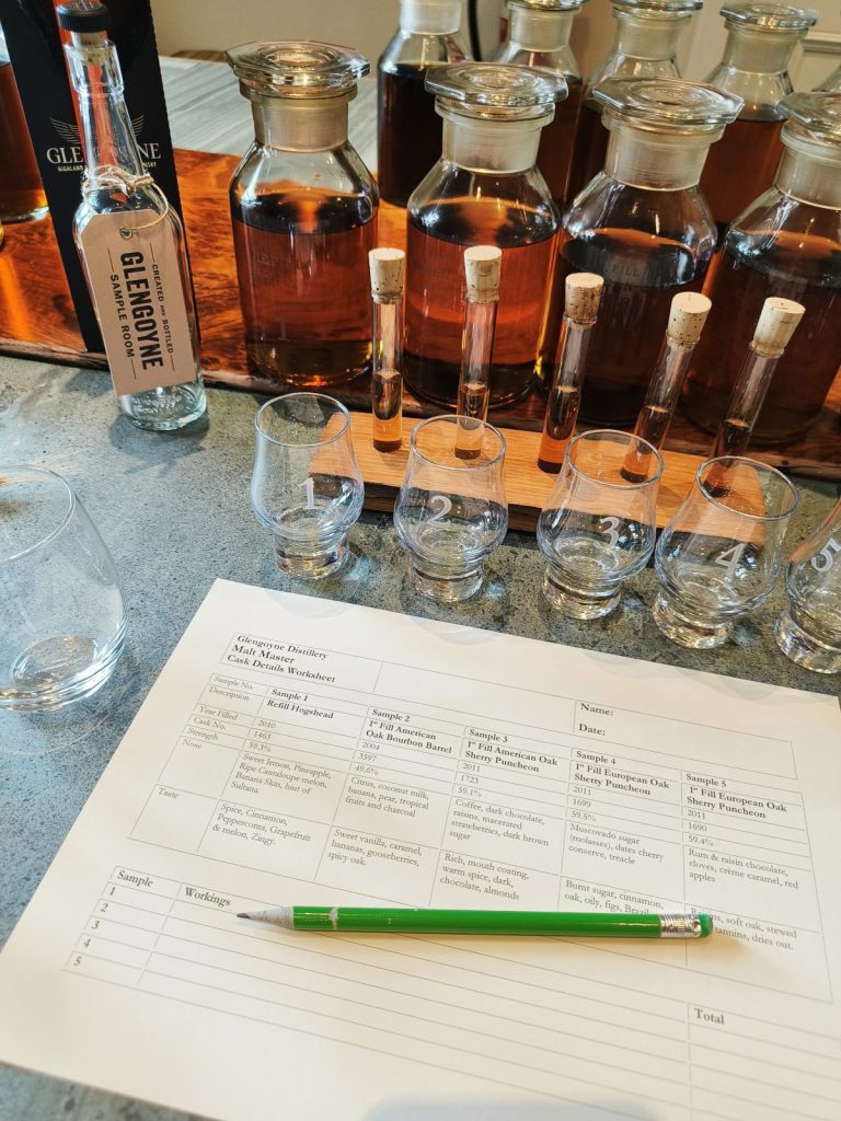 Malt master experience at Glengoyne