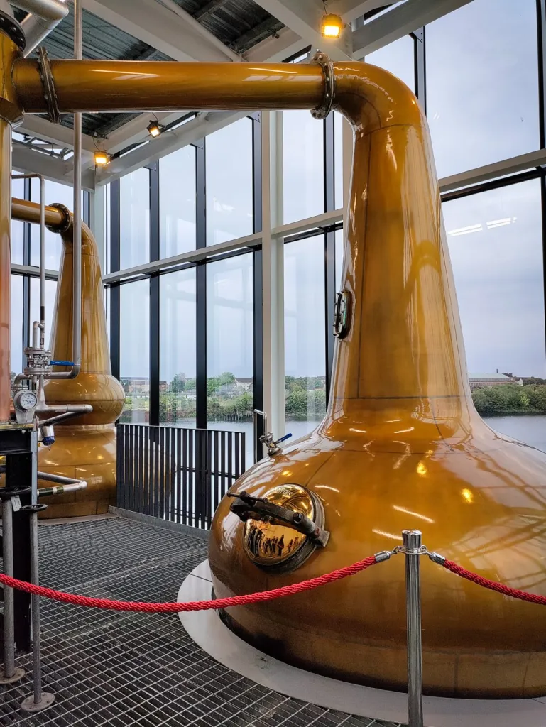 Clydeside distillery still room