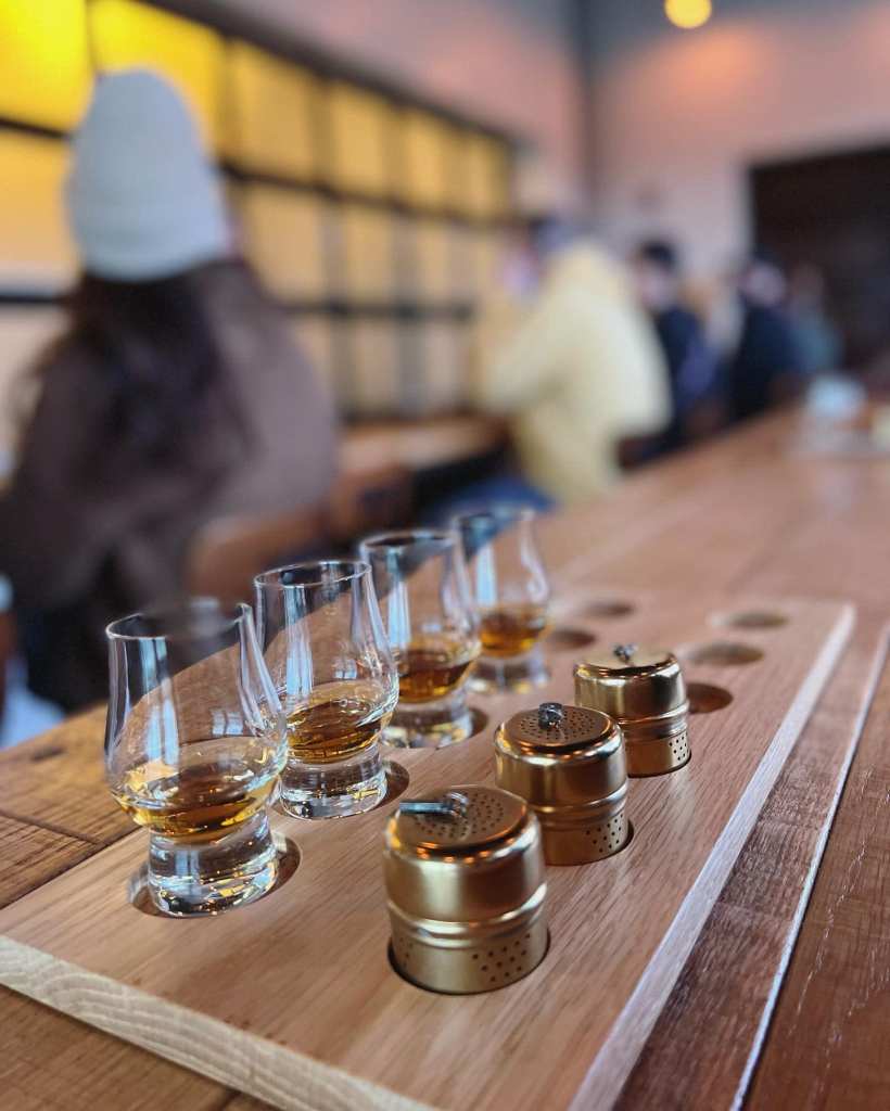 Bourbon tasting in Kentucky
