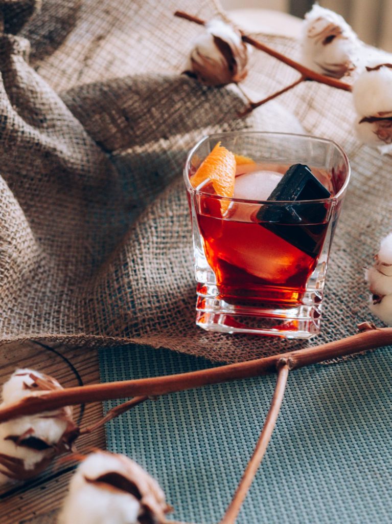 coffee and star anise rum negroni