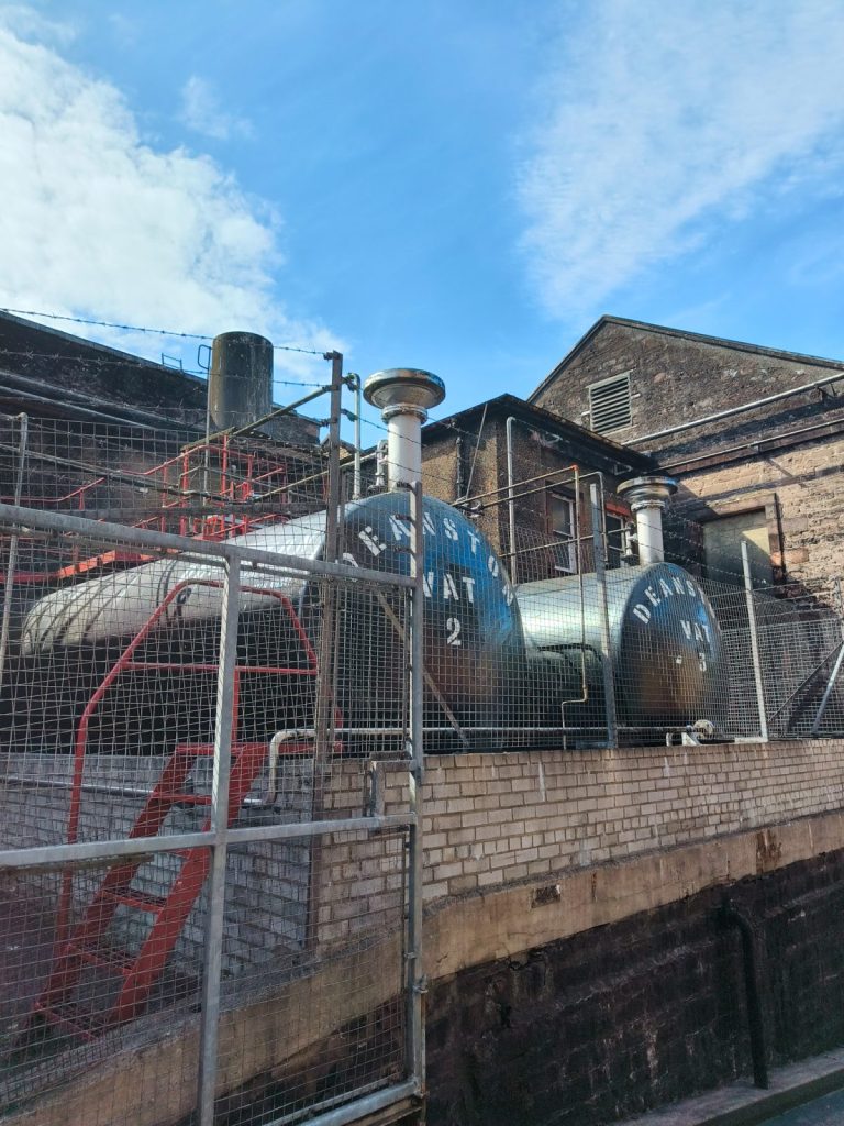 Distillery vats