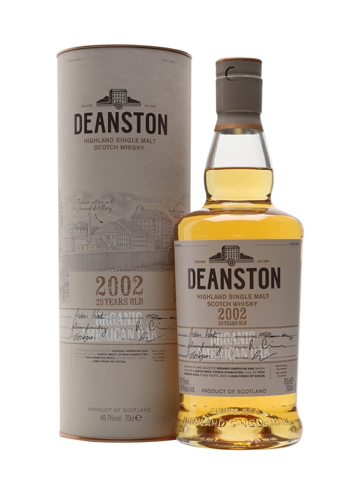 Deanston organic 2002