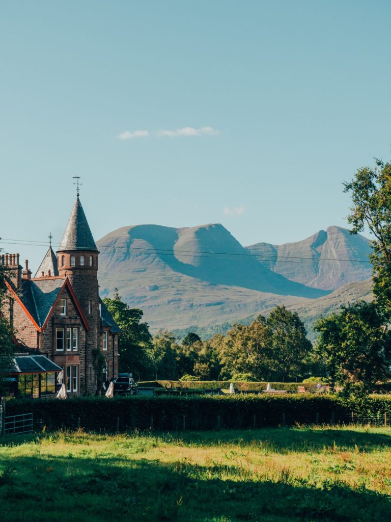 Torridon Hotel in Highlands in Scotland