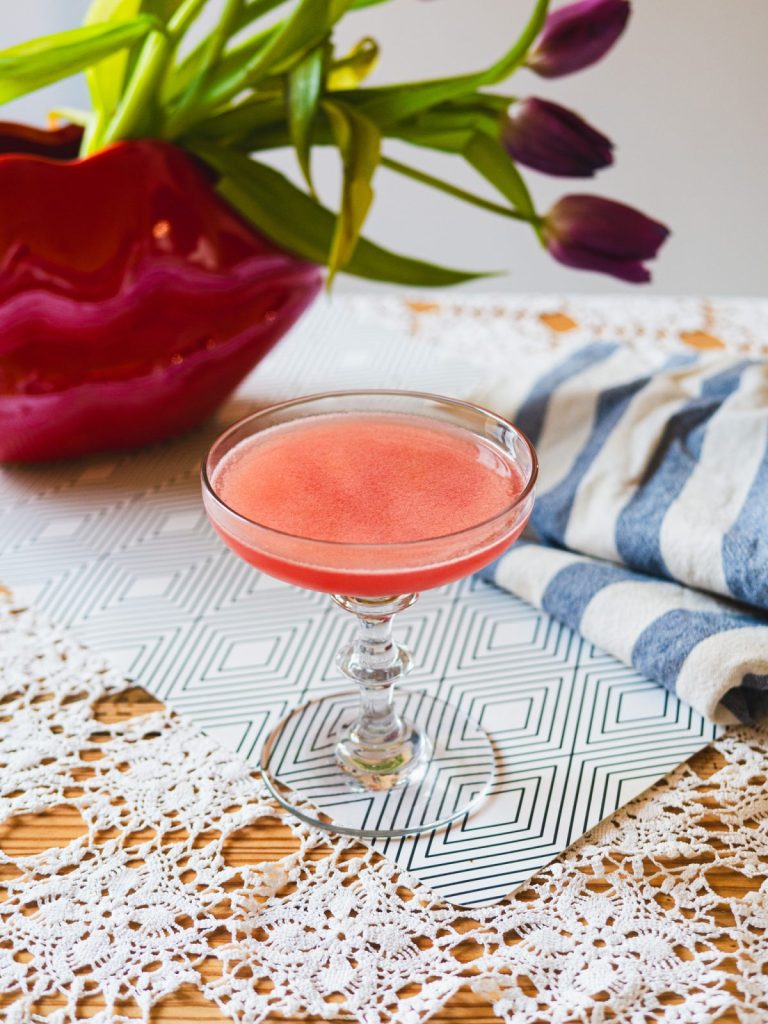 Love & Murder cocktail for Valentine's Day