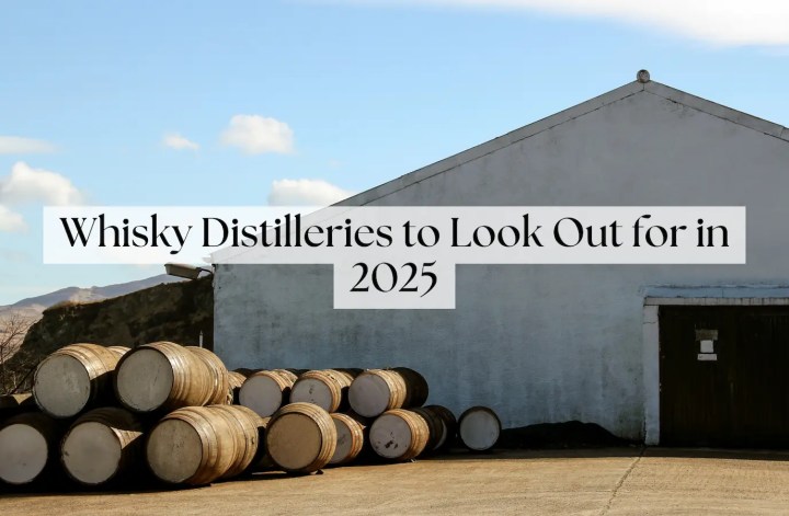 Scotch whisky distillery from outside