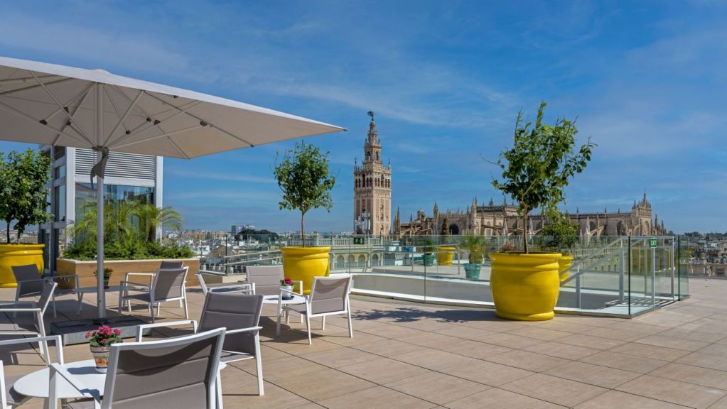 Seville rooftop bar