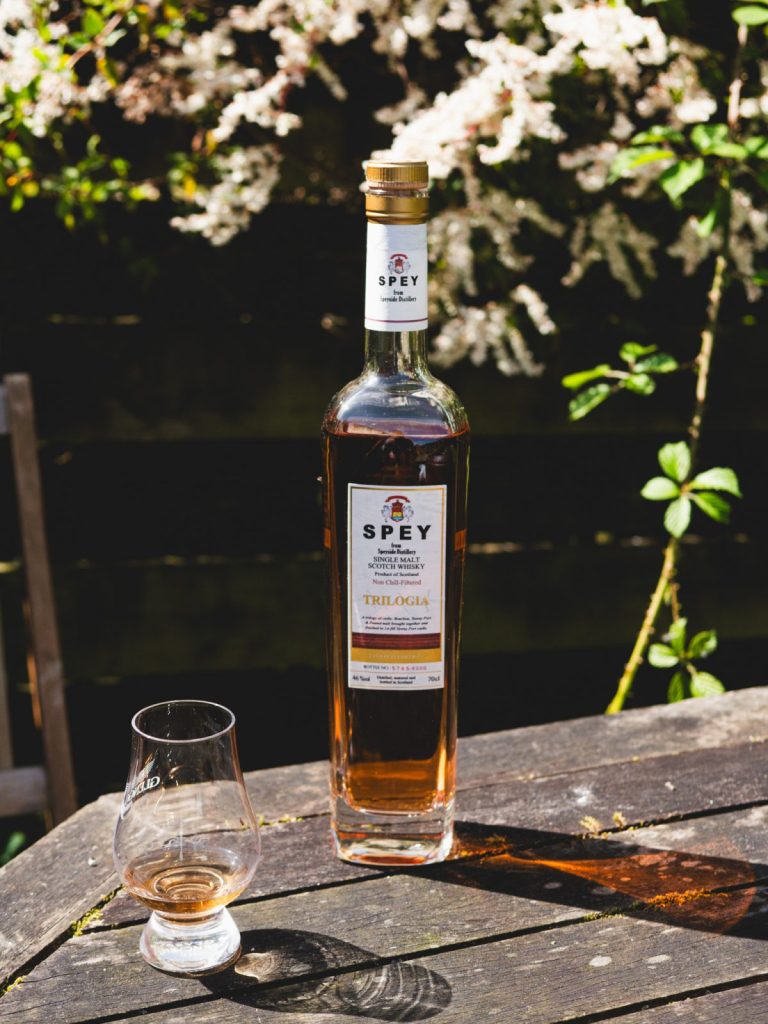 Spey Trilogia whisky bottle