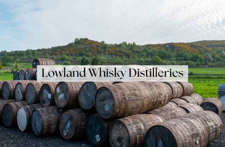 Whisky barrels in the Lowlands