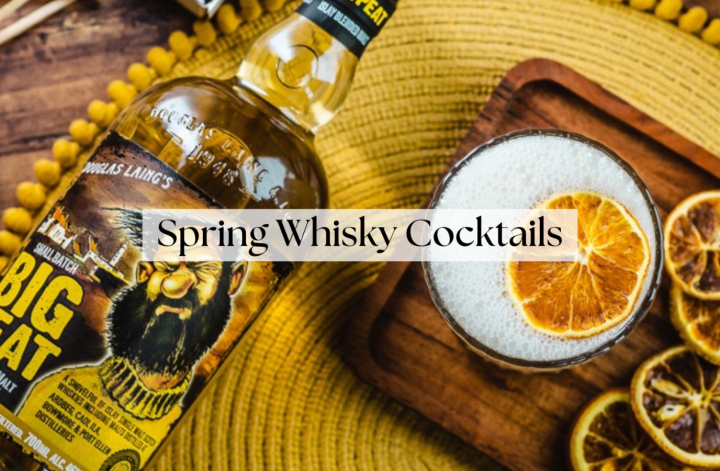 spring cocktail with remarkable malts