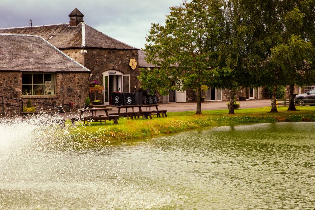 Strathearn Distillery from outside