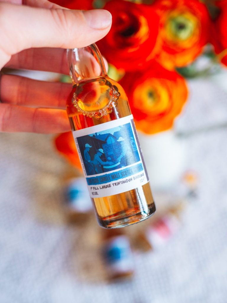 single malt whisky sample