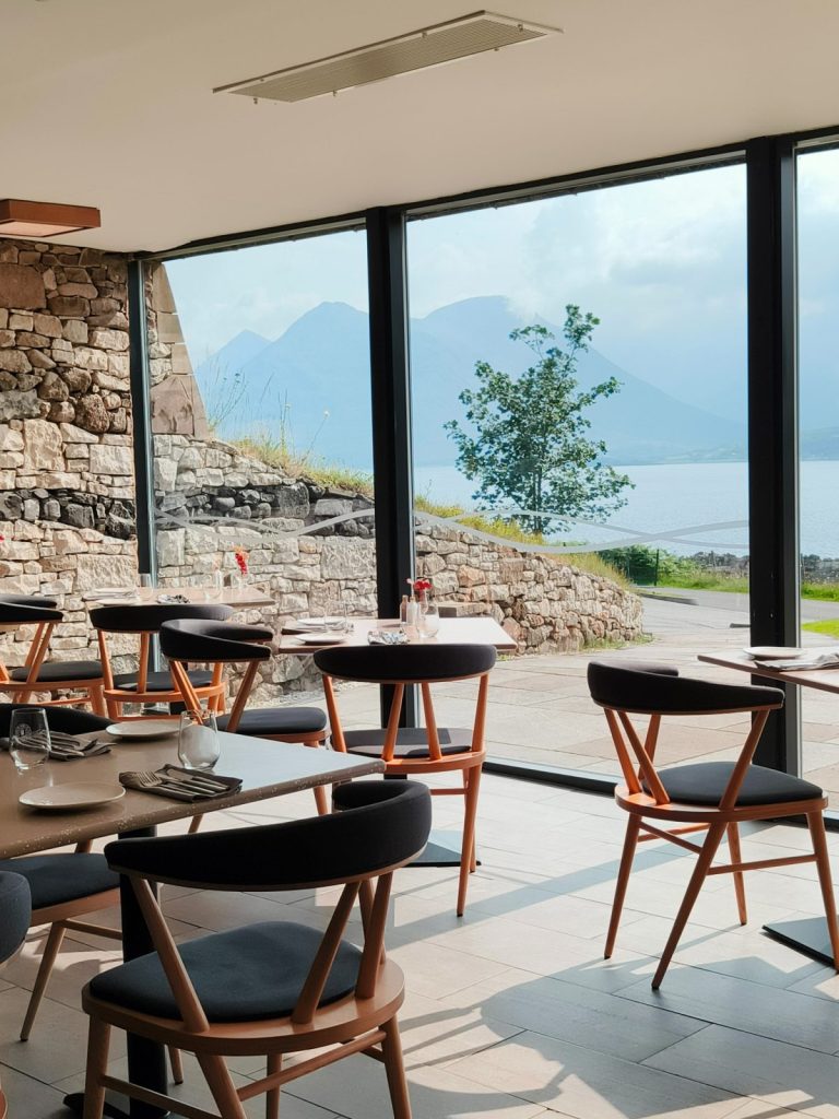 views of the cuillin mountains