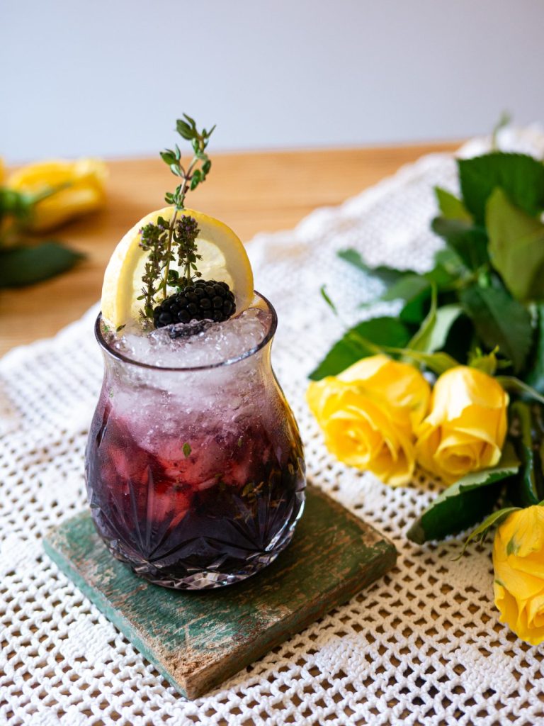 Bramble in Glencairn glass