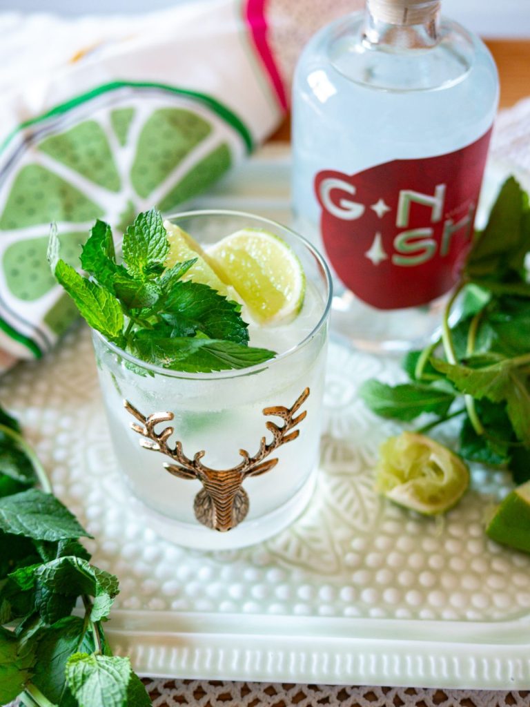 Gnish mule cocktail