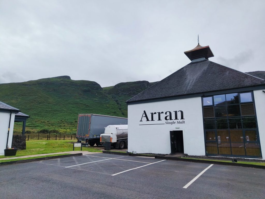 Lochranza distillery in Arran