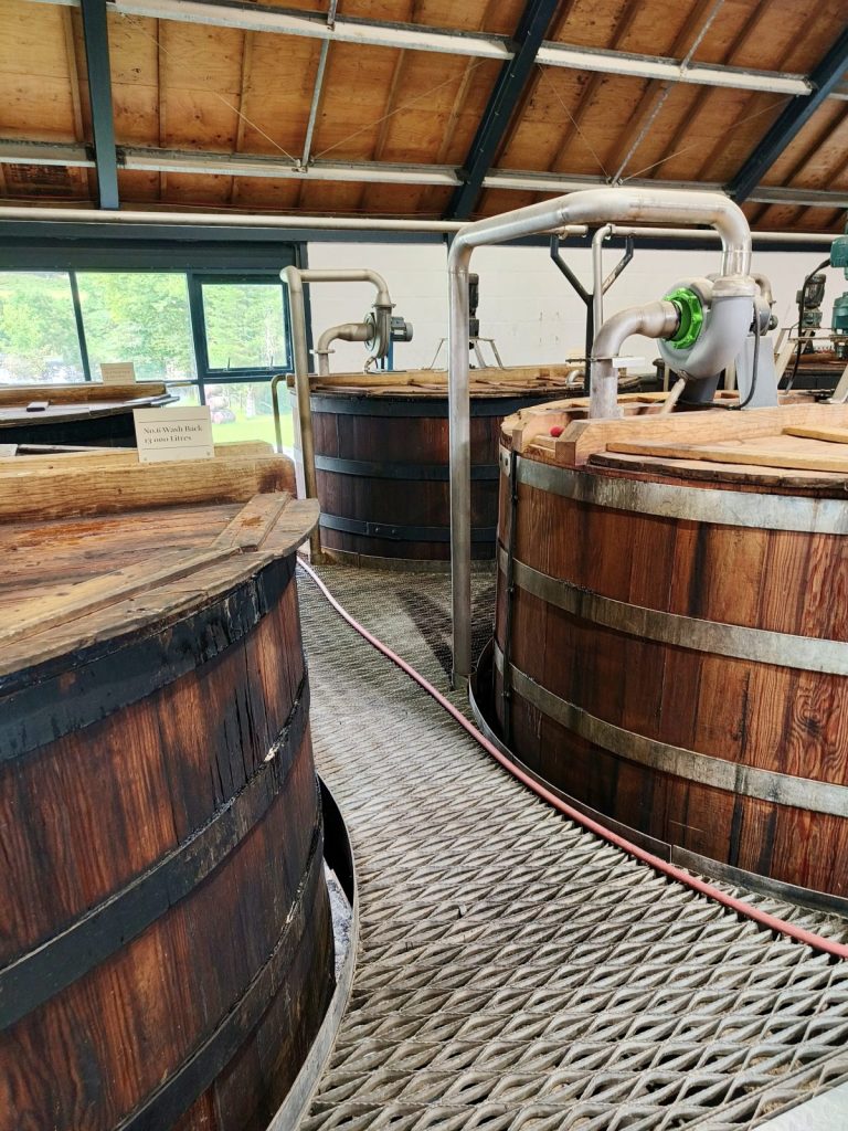 Arran whisky mash tuns