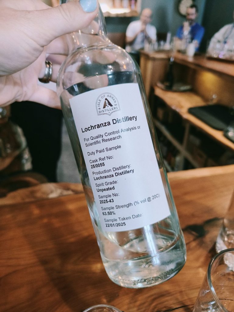 Lochranza distillery new make