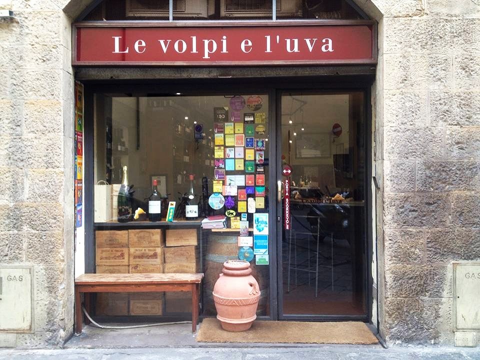 Florence wine bar from outside