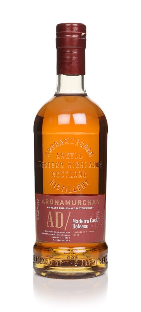 Ardnamurchan Madeira scotch whisky bottle